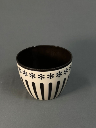 Горшок для цветов Валенсия (3.4) коричнево-сл.кость